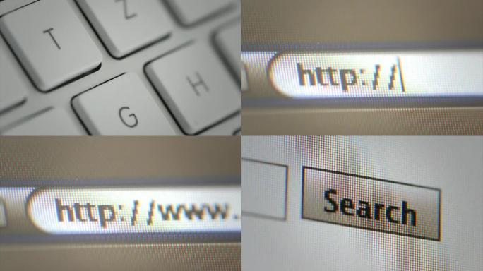 在浏览器中键入URL，网络搜索汇编（HD720p）