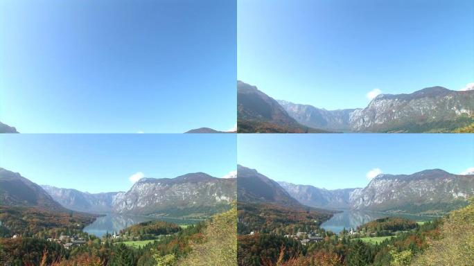 高清: 湖上的景色