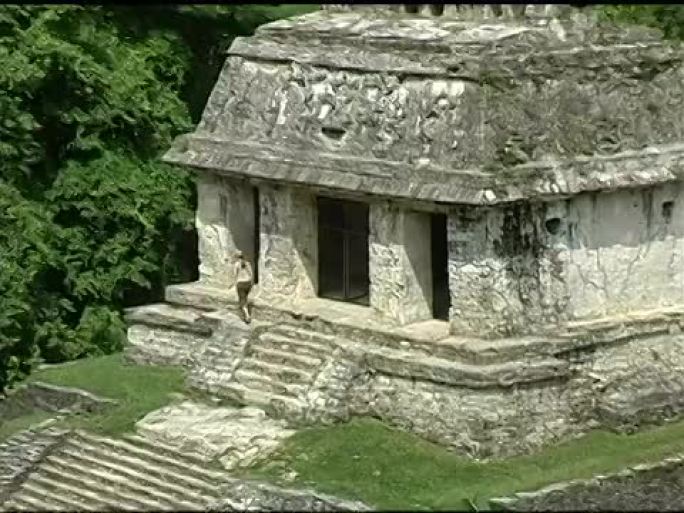 十字架神庙玛雅帕伦克墨西哥遗址