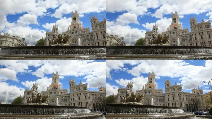 西班牙马德里的Cibeles喷泉