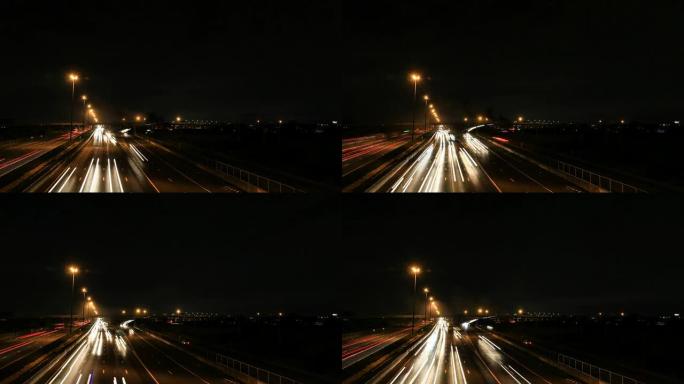 高速公路上的交通，延时