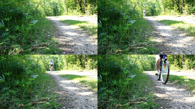 山地自行车手