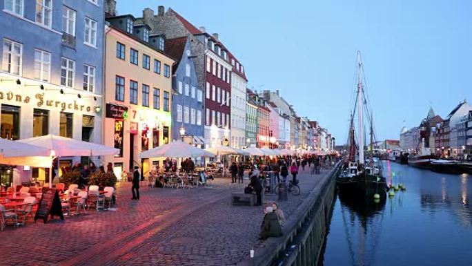 丹麦新港的哥本哈根