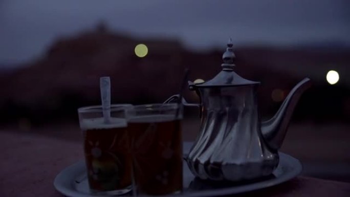 Marocko Traditional mint tea