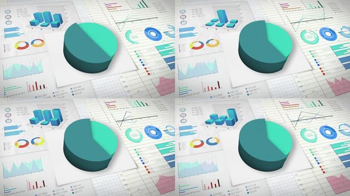 百分之六十的饼图