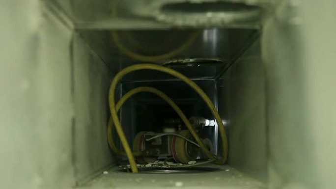 机器人房屋暖通空调管道清洁