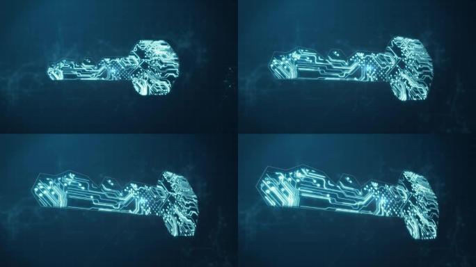 电路连接键的概念视频