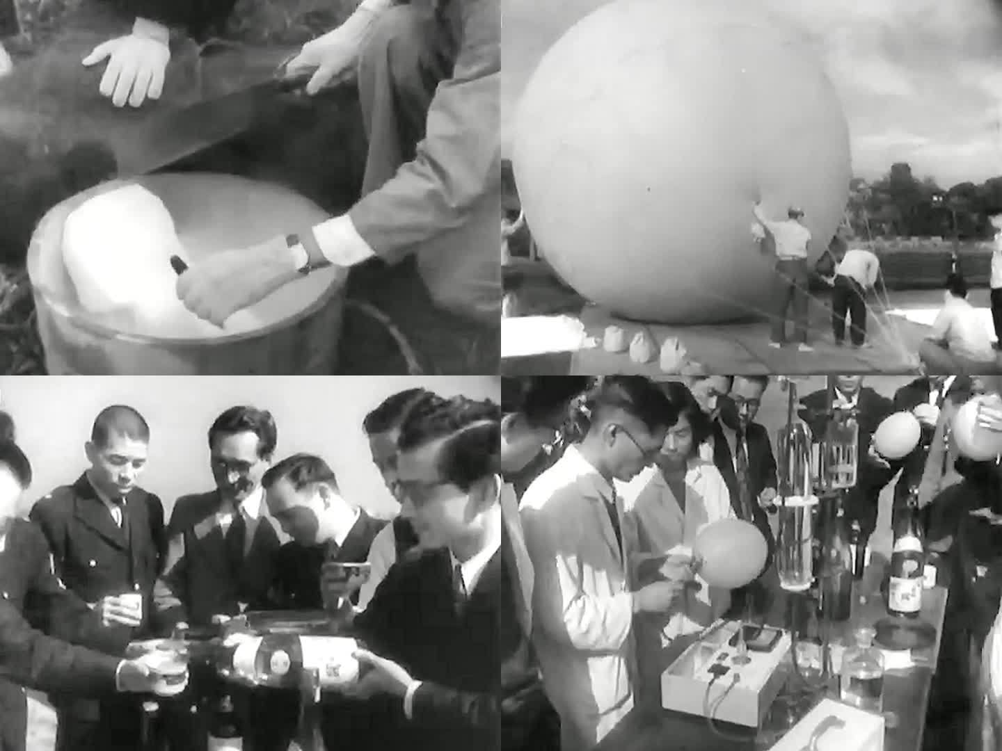 1951年日本为美军提供载人热气球