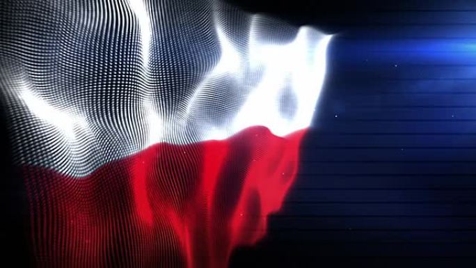 波兰国旗-背景循环（全高清）