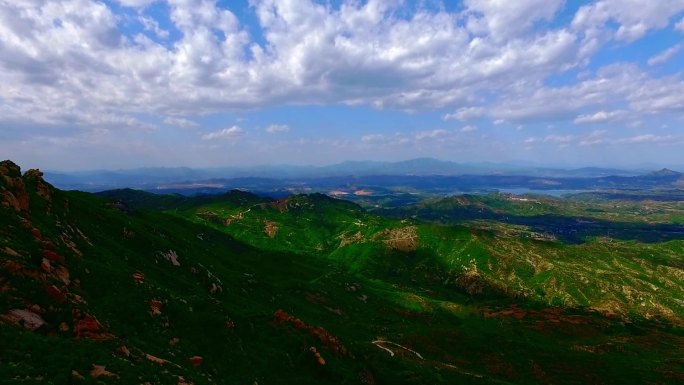 蓝天白云、大好河山、山河壮丽、江山如画、