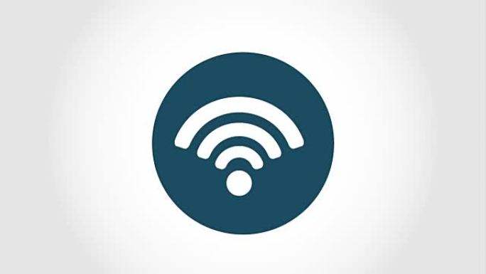 wifi图标设计，视频动画