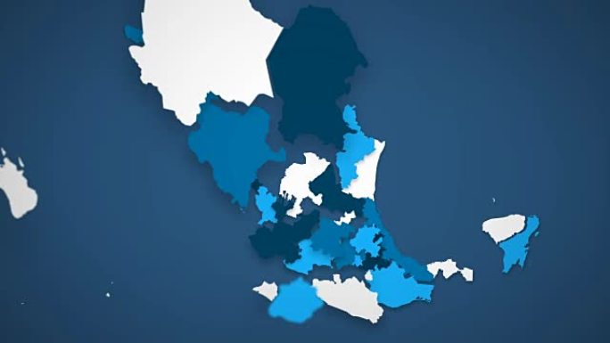 墨西哥各州合并