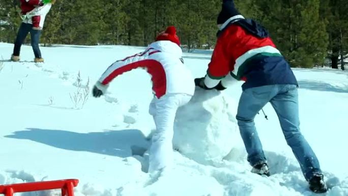 巨大的雪球