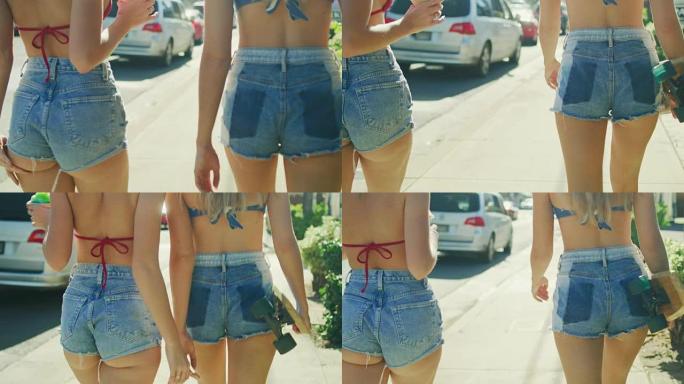 年轻女性旅行生活方式