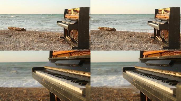 风景与一架旧钢琴