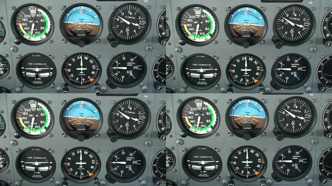 飞机驾驶舱分析仪表飞行仪表仪表盘