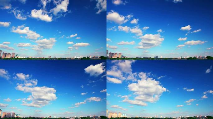 城市上空