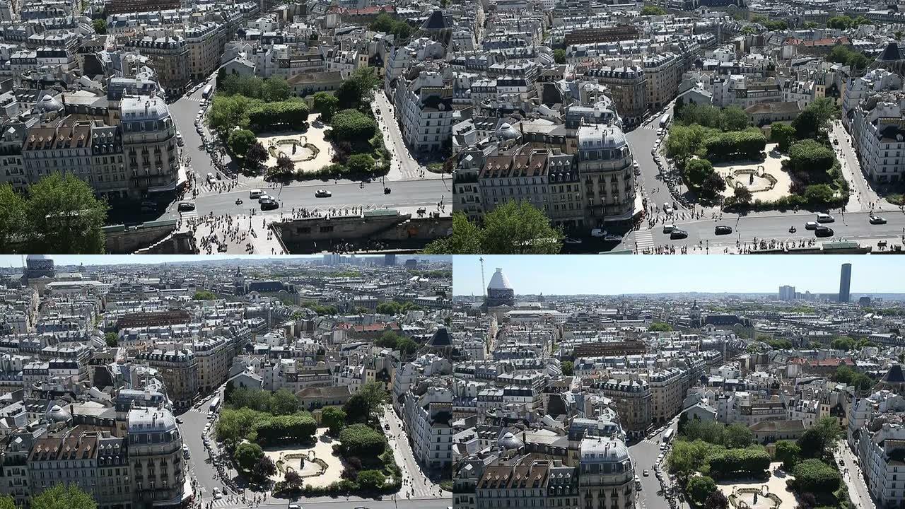 VDO：巴黎俯视图