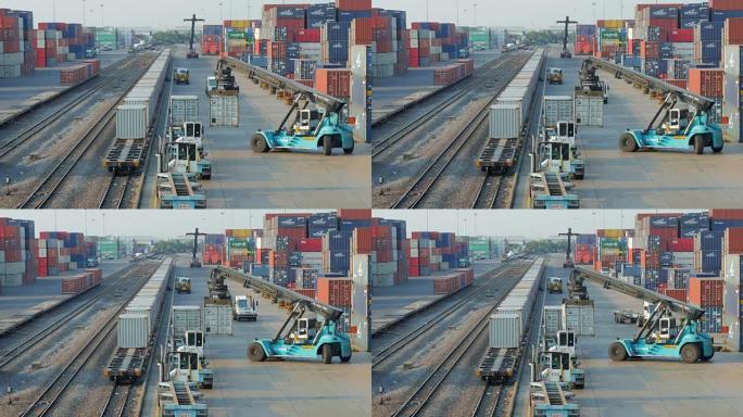 货物升降机-卡车装载机集装箱工业区