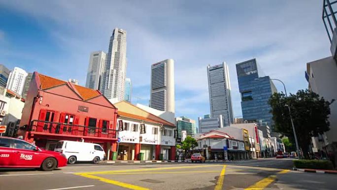 4K: 新加坡的延时全景。