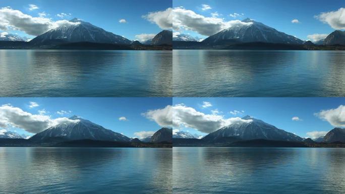 瑞士的图恩湖和金字塔尼尔森