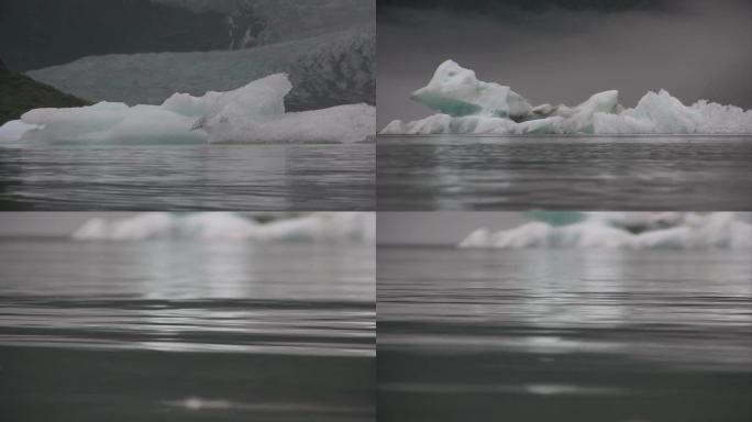 冰川阿拉斯加冰山南极全球变暖门登霍尔湖新西兰