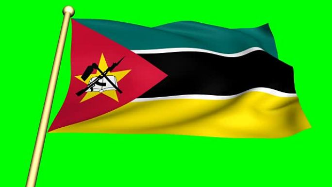 莫桑比克动画旗帜