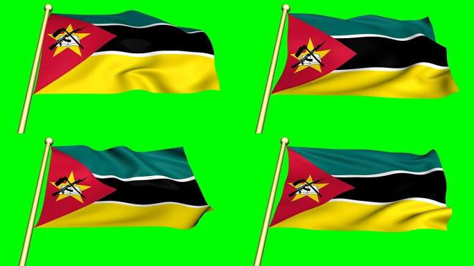 莫桑比克动画旗帜