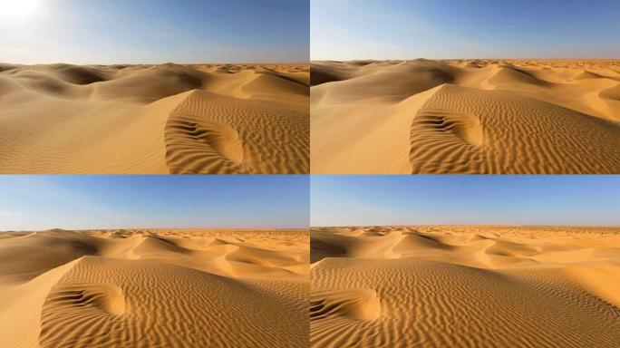 非洲突尼斯大Erg东方附近的撒哈拉沙漠