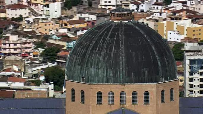 阿帕雷西达圣母国家圣殿圣殿-鸟瞰图-巴西阿帕雷西达圣保罗