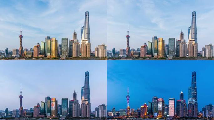 时间流逝 -- 上海的天际线
