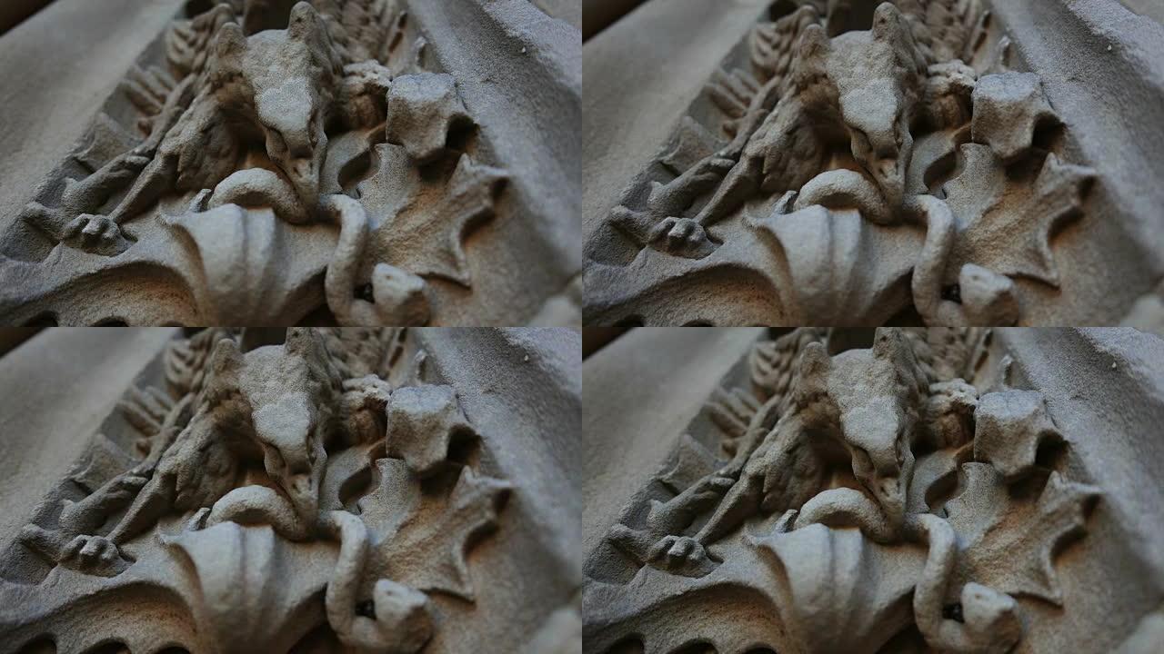 雕塑，萨拉曼卡大教堂的浅浮雕