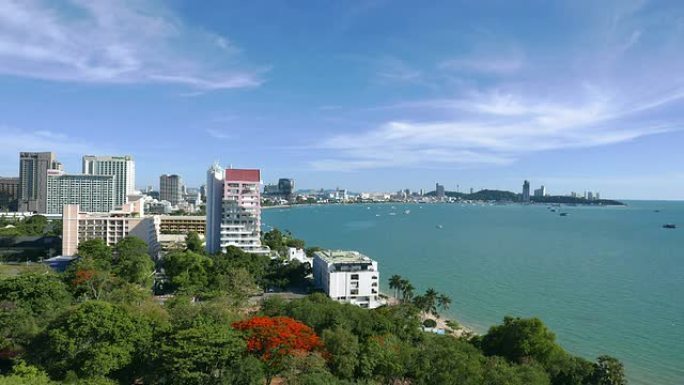 高清芭堤雅市延时