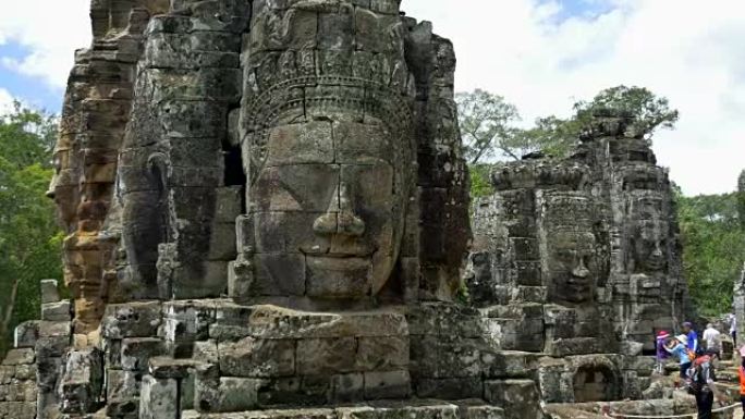 巴戎的脸巴戎的脸柬埔寨文化