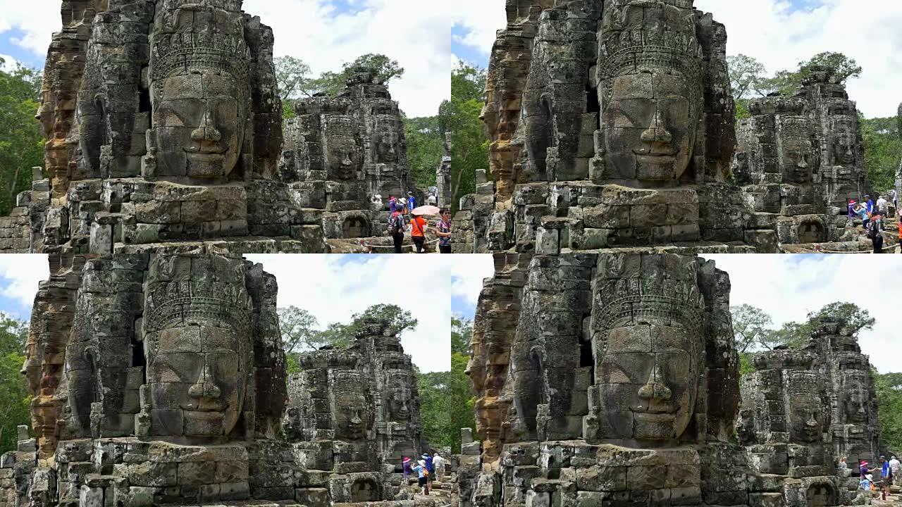 巴戎的脸巴戎的脸柬埔寨文化