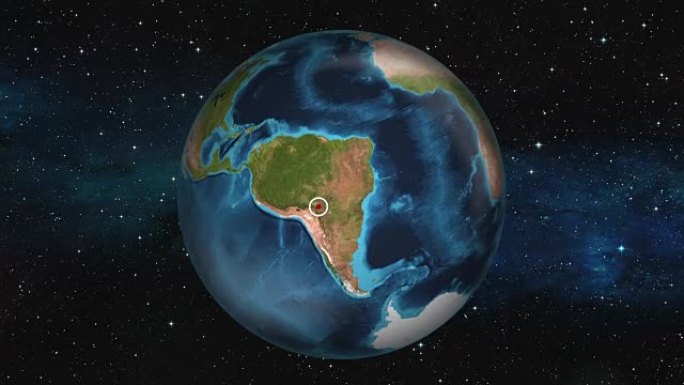 地球放大-玻利维亚-苏克雷