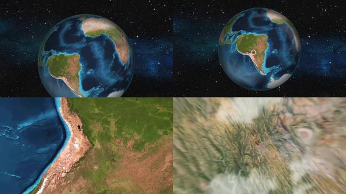 地球放大-玻利维亚-苏克雷