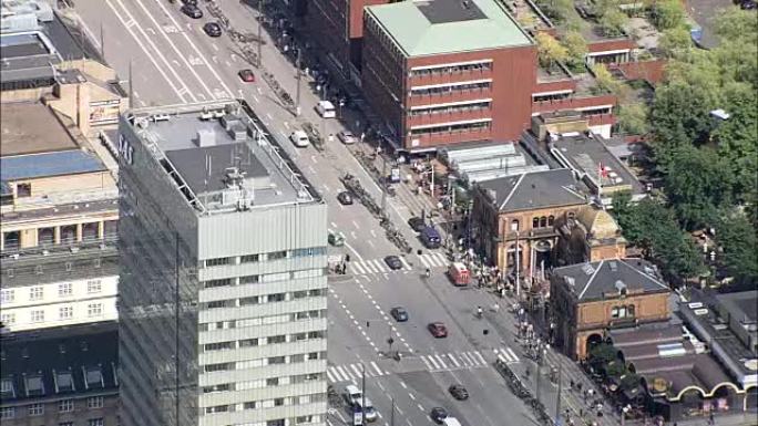 哥本哈根-Sas酒店/Arne Jacobsen-鸟瞰图-首都地区，哥本哈根，丹麦