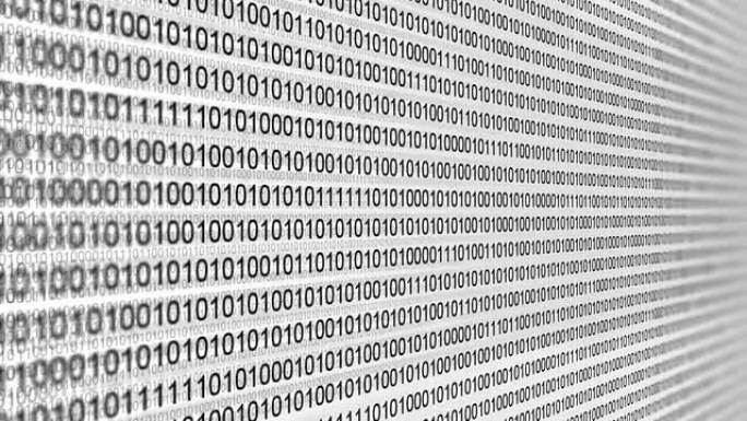 二进制代码信息流智能科技黑客帝国代码