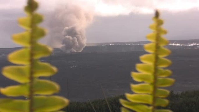 高清晰度高清火山爆发，以最高质量保存。