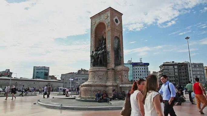 伊斯坦布尔塔克西姆广场共和国纪念碑