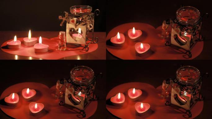 燃烧的心 -- 蜡烛和芳香灯