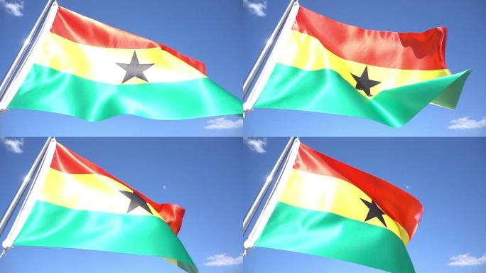 加纳国旗旗帜