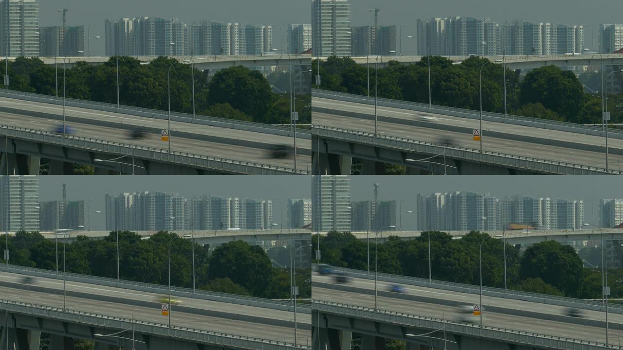 新加坡东海岸高速公路的时间推移