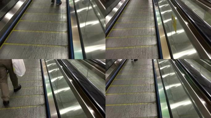 高清: 香港地铁站的高峰时间