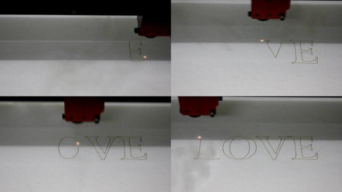 爱情（高清）爱情打字机打印