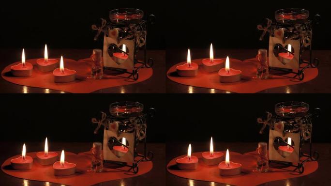 燃烧的心 -- 蜡烛和芳香灯