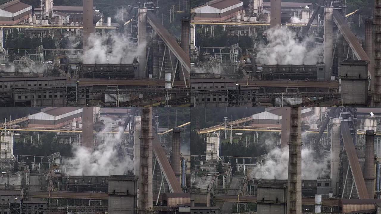 亚瑟 · 伯纳德斯总统钢铁厂-空中景观-巴西欧鲁布兰科米纳斯吉拉斯州