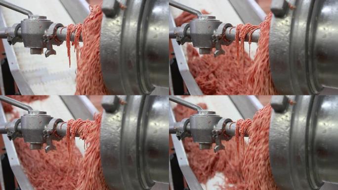 工业绞肉机侧工业绞肉机侧生产车间食品加工