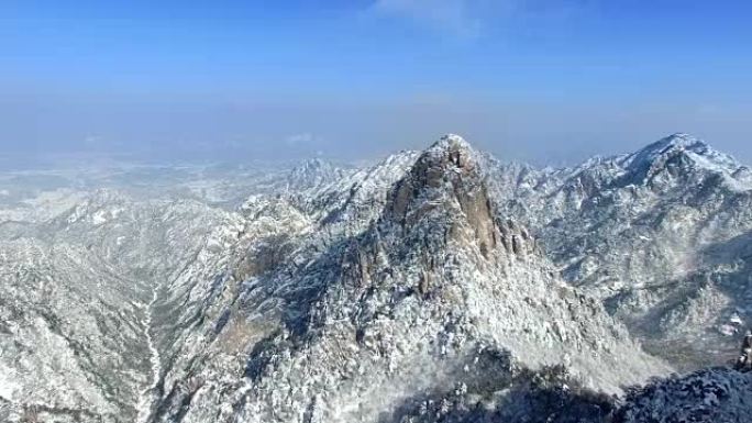 黄山4k雪景